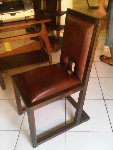 Chair BLC01FC teak wood with leather Chair BLC01FC teak wood with leather