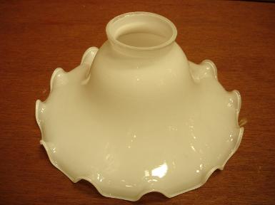 Lamp shade white colour Item code S02 size wide 185 mm.high 84 mm.hole 55 mm. Lamp shade white colour Item code S02 size wide 185 mm.high 84 mm.hole 55 mm.